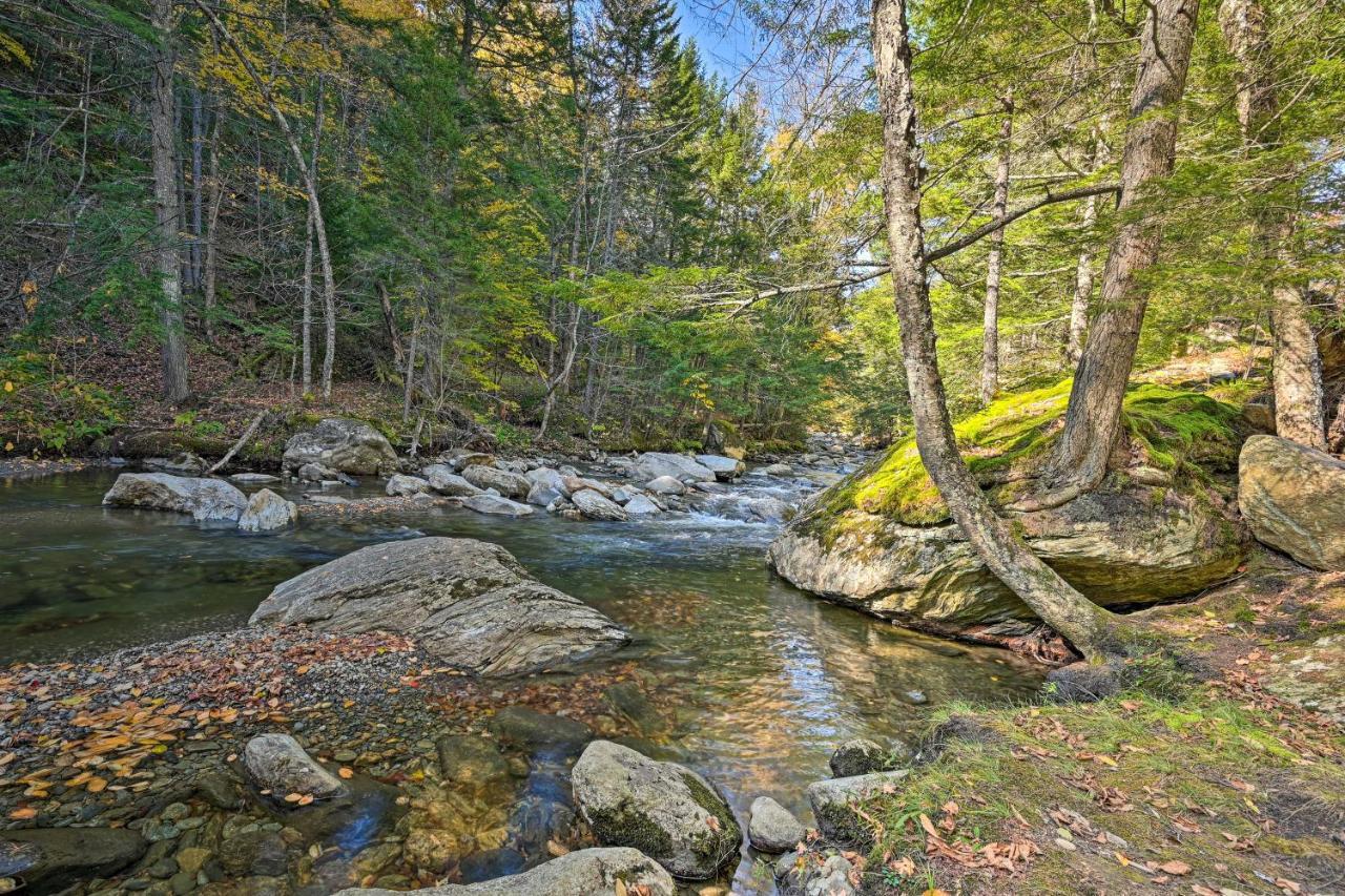 Remote Cabin With Fire Pit 3 Miles To Stowe Mtn! Eksteriør bilde